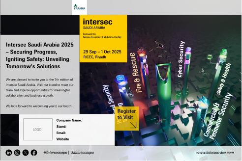 Intersec Saudi Arabia - Personalised E-card
